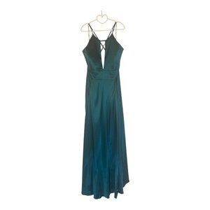 Galina Signature Gem Color Long High Neck With Illusion
